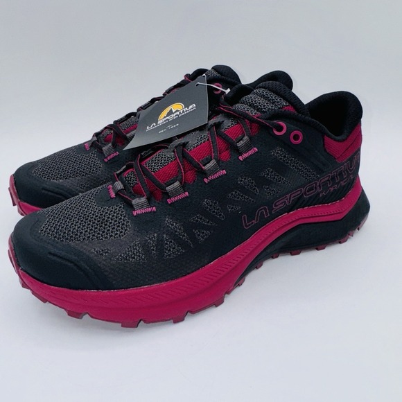 La Sportiva Shoes - La Sportiva Karacal Trail Running Sneakers Women's Size 7 Black Pink Ortholite